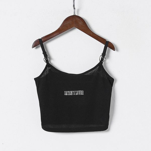 women camis embroidery letter print backless summer slim casual bottoming short female fashion, White
women camis embroidery letter print backless summer slim casual bottoming short female fashion, White