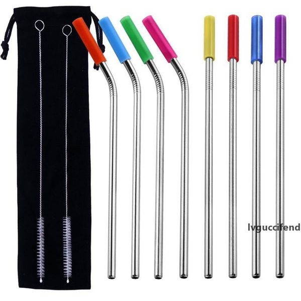 stainless steel drinking straws with silicone tip cover 215 266mm straws sets with cleaning brushes for 30oz 20oz cups dhl free
stainless steel drinking straws with silicone tip cover 215 266mm straws sets with cleaning brushes for 30oz 20oz cups dhl free