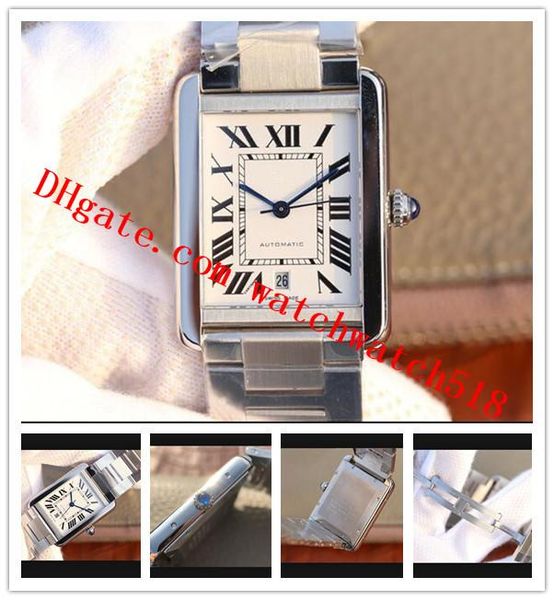 super 31x40mm solo w5200028 date white dial automatic mens watch silver case stainless steel bracelet fashion men's watch, Slivery;brown
super 31x40mm solo w5200028 date white dial automatic mens watch silver case stainless steel bracelet fashion men's watch, Slivery;brown