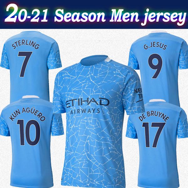 20-21 man city soccer jersey #10 kun aguero #17 de bruyne 2020 men home soccer shirt #9 g.jesus customized city football uniform on sale, Black;yellow
20-21 man city soccer jersey #10 kun aguero #17 de bruyne 2020 men home soccer shirt #9 g.jesus customized city football uniform on sale, Black;yellow