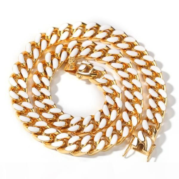 f hip hop drip oil chain for men gold sliver color necklace iced out chain link necklaces fashion accessories 18 20inch 8 colors u5fz, Black
f hip hop drip oil chain for men gold sliver color necklace iced out chain link necklaces fashion accessories 18 20inch 8 colors u5fz, Black