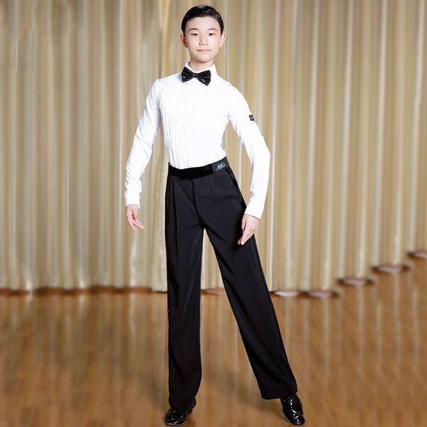 stage wear latin dance standard competition costume for boys latina suit long sleeves salsa modern cha clothes jl1054, Black;red
stage wear latin dance standard competition costume for boys latina suit long sleeves salsa modern cha clothes jl1054, Black;red