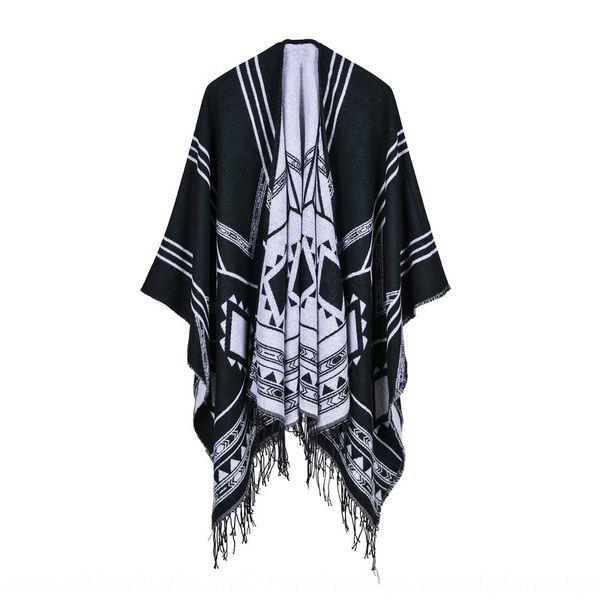 geometric oblique strip split cloak shawl fork lengthened split fork tassel shawl cashmere cloak, Blue;gray
geometric oblique strip split cloak shawl fork lengthened split fork tassel shawl cashmere cloak, Blue;gray