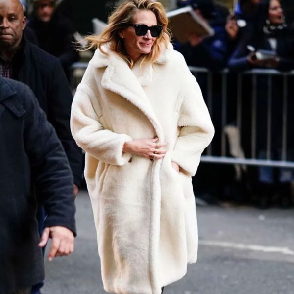 women's wool & blends long winter jacket and coat for women warm fleece teddy femme turn down collar outerwear casual thicken loose, Black
women's wool & blends long winter jacket and coat for women warm fleece teddy femme turn down collar outerwear casual thicken loose, Black