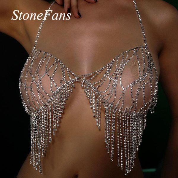 stonefans большой кисточкой горный хрусталь bra top цепи ювелирные изделия для женщин сексуальное нижнее белье кристалл украшения для тела б, Silver
stonefans большой кисточкой горный хрусталь bra top цепи ювелирные изделия для женщин сексуальное нижнее белье кристалл украшения для тела б, Silver