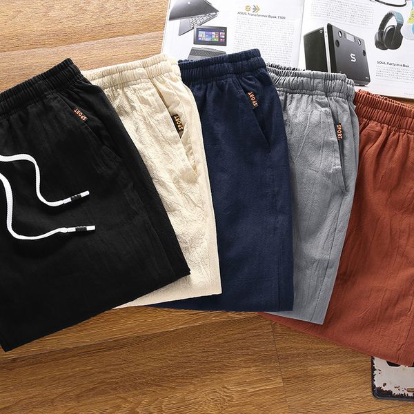 men's shorts summer casual pants fashion cotton linen short breeches slim fit korean-style style shorts-40, White;black
men's shorts summer casual pants fashion cotton linen short breeches slim fit korean-style style shorts-40, White;black