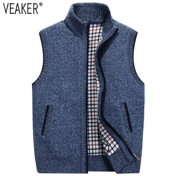 2020 autumn winter men's wool sweaters vest coat male sleeveless knitted vest jacket solid fleece sweatercoat plus size 3xl, White;black
2020 autumn winter men's wool sweaters vest coat male sleeveless knitted vest jacket solid fleece sweatercoat plus size 3xl, White;black