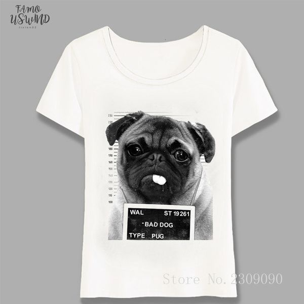 new harajuku fashion women t shirt bad dog design t shirt womens casual cute girl tees lovely letter pug, White
new harajuku fashion women t shirt bad dog design t shirt womens casual cute girl tees lovely letter pug, White