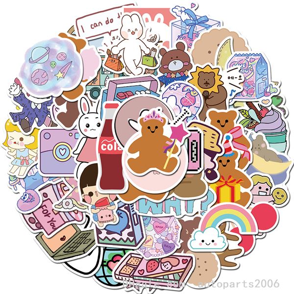 50pcs/lot wholesale ins style cure girls stickers for kids teens toys guitar bicycle suitcase water bottle helmet car decals
50pcs/lot wholesale ins style cure girls stickers for kids teens toys guitar bicycle suitcase water bottle helmet car decals