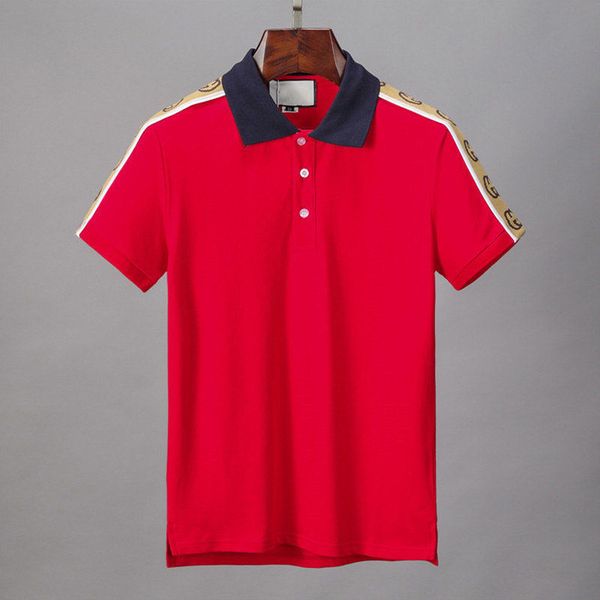 20ss seller mens designers polo shirt men short sleeve casual shirts man's solid classic t shirt plus striped polo, White;black
20ss seller mens designers polo shirt men short sleeve casual shirts man's solid classic t shirt plus striped polo, White;black