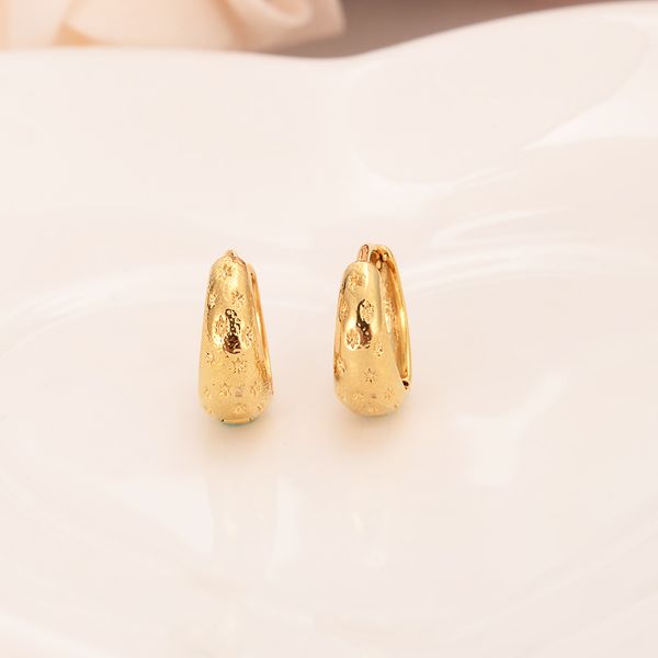 new fashion women girls earrings jewelry solid fine gold gf hoop earrings print jewelry africa dubai, Golden;silver
new fashion women girls earrings jewelry solid fine gold gf hoop earrings print jewelry africa dubai, Golden;silver