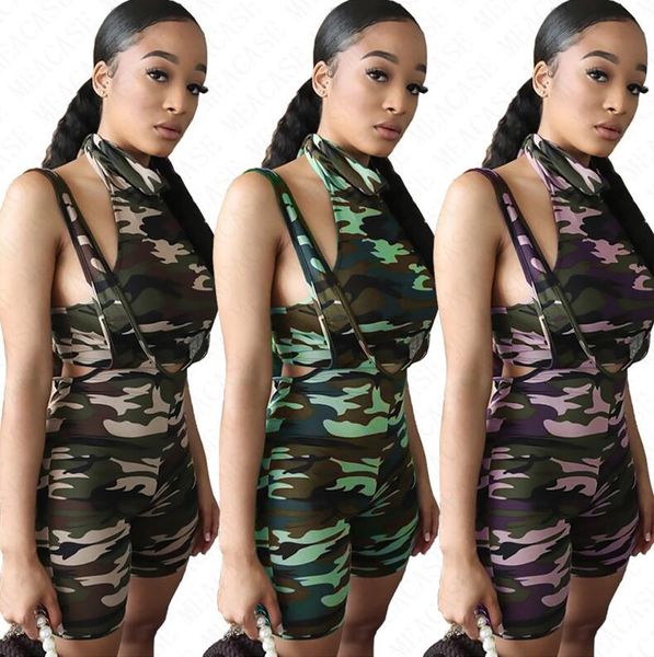 summer women bodysuits overalls camouflage tracksuit tank jumpsuits tank vest skinny outfits suspenders overalls shorts set d71605, White
summer women bodysuits overalls camouflage tracksuit tank jumpsuits tank vest skinny outfits suspenders overalls shorts set d71605, White