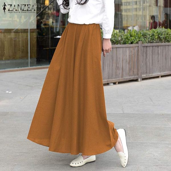 zanzea women summer skirt solid loose casual faldas saia long vestidos pockets vintage elastic high waist robe femme bottom 5xl, Black
zanzea women summer skirt solid loose casual faldas saia long vestidos pockets vintage elastic high waist robe femme bottom 5xl, Black