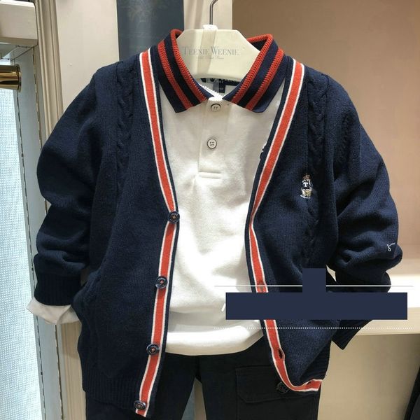 2020 autumn new korean style boys' single-breasted embroidered cardigan british coat embroidery embroidery cardigan coat, Blue
2020 autumn new korean style boys' single-breasted embroidered cardigan british coat embroidery embroidery cardigan coat, Blue
