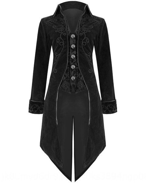 2020 new formal evening dress men's lapel dovetail stage overcoat slim evening dress, Black
2020 new formal evening dress men's lapel dovetail stage overcoat slim evening dress, Black