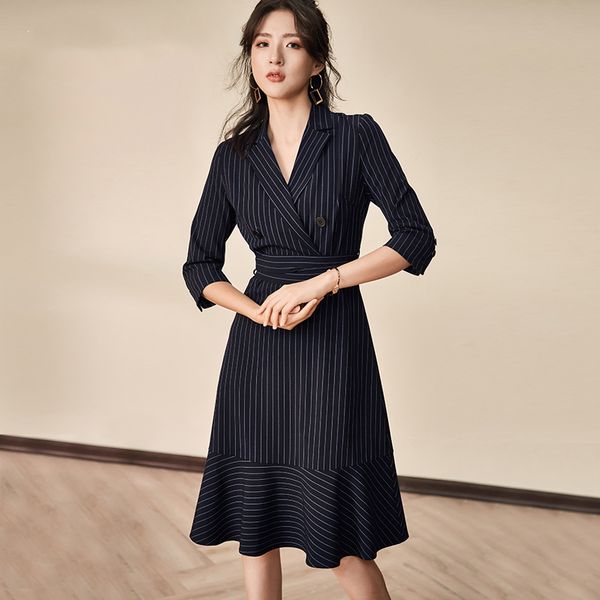 spring autumn clothes for women midi dress elegant vestidos black dress office lady solid v-neck vintage slim sukienki pwx100, Black;gray
spring autumn clothes for women midi dress elegant vestidos black dress office lady solid v-neck vintage slim sukienki pwx100, Black;gray