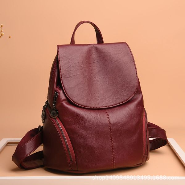backpack women korean version of the tide leisure 2020 new fashion wild soft face ladies bag large capacity women bag
backpack women korean version of the tide leisure 2020 new fashion wild soft face ladies bag large capacity women bag