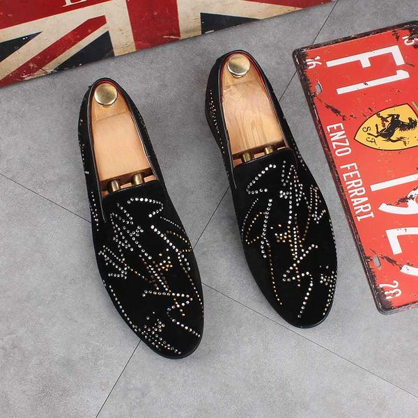 korean style men's fashion party banquet dresses cow leather shoes bright rhinestone slip on lazy shoe black summer loafers male
korean style men's fashion party banquet dresses cow leather shoes bright rhinestone slip on lazy shoe black summer loafers male