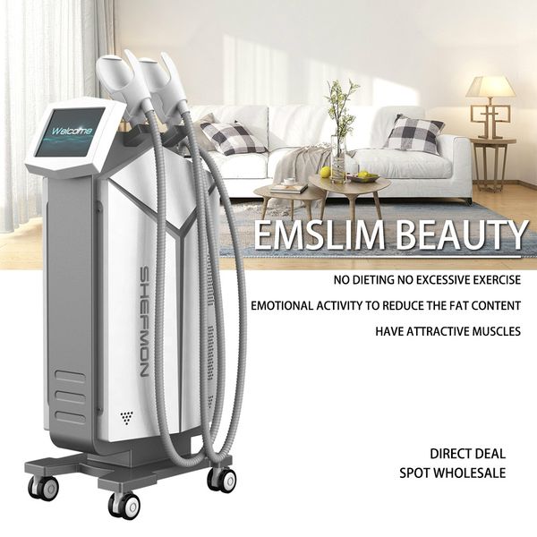 professional painless emslim burns fat muscle stimulation beauty machine hi-emt electromagnetic body contouring treatment builds muscle
professional painless emslim burns fat muscle stimulation beauty machine hi-emt electromagnetic body contouring treatment builds muscle