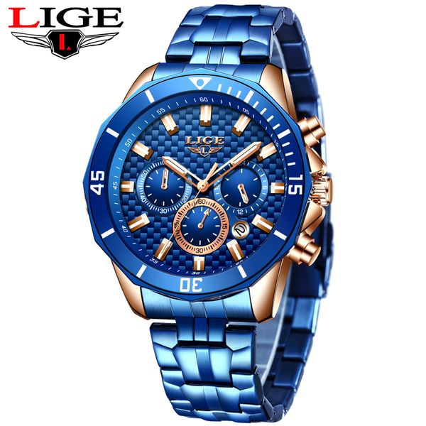 lige luxury men watch classic blue quartz watches for men casual sports waterproof erkek kol saati watch relogio masculino, Slivery;brown
lige luxury men watch classic blue quartz watches for men casual sports waterproof erkek kol saati watch relogio masculino, Slivery;brown
