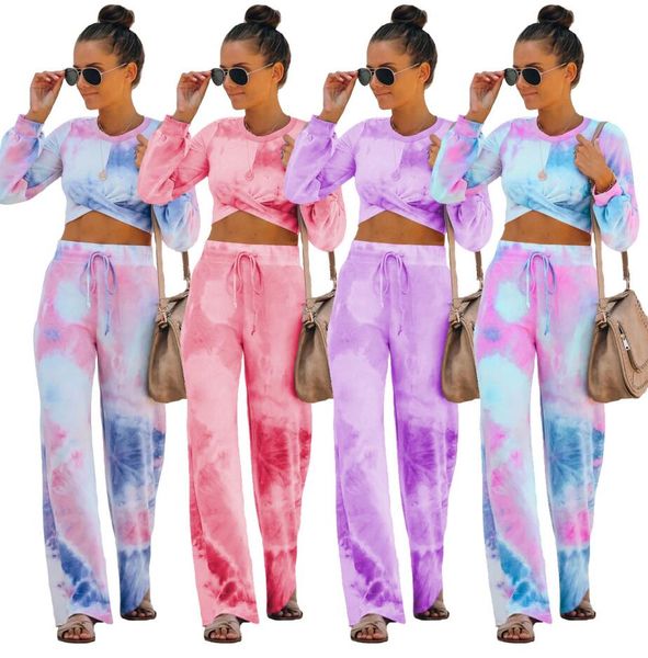 women designer tracksuit tie-dye crop cross hoodies + loose pants trousers two piece sports suit gradient long sleeve outfits d72711, White
women designer tracksuit tie-dye crop cross hoodies + loose pants trousers two piece sports suit gradient long sleeve outfits d72711, White