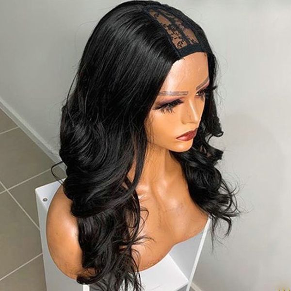 2*4 middle opening u part human hair wigs for black women loose wave brazilian virgin hair wig, Black;brown
2*4 middle opening u part human hair wigs for black women loose wave brazilian virgin hair wig, Black;brown