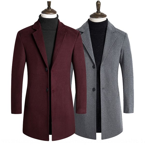 suit collar mid-length woolen men's youth casual windbreaker windbreaker coat men's coat, Black
suit collar mid-length woolen men's youth casual windbreaker windbreaker coat men's coat, Black