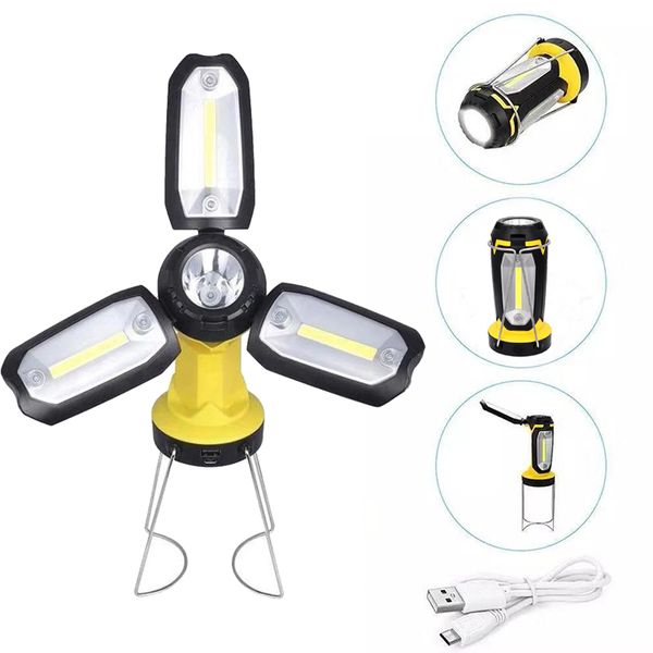 Led Work Light Portable Spotlight Rechargeable Worklight Hunting Camping Light Led Work Built In Battery Outdoor Lamp