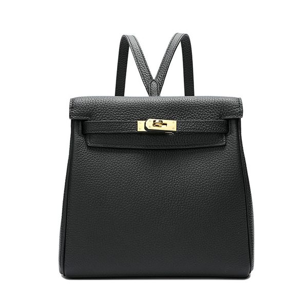 11 colors available famous brand h backpack ladies fashion two roots backpack large capacity lock travel backpack genuine leather female bag
11 colors available famous brand h backpack ladies fashion two roots backpack large capacity lock travel backpack genuine leather female bag