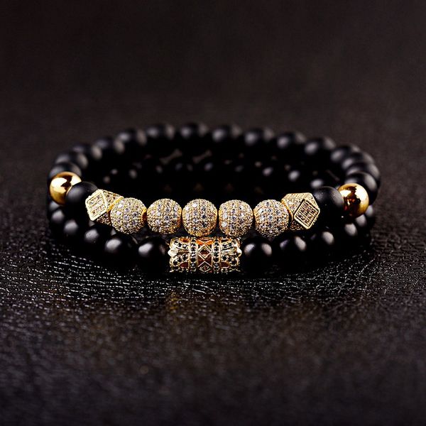 2020 new zircon ball strand bracelet men inlay cz pave natural stone beads bracelets set women jewelry hand accessories, Black
2020 new zircon ball strand bracelet men inlay cz pave natural stone beads bracelets set women jewelry hand accessories, Black