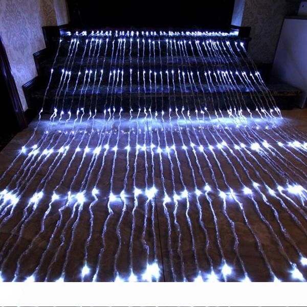 3x2m 3x3m 6x3m waterproof led waterfall icicle curtain string lights party background holiday christmas light for wedding garden decoration
3x2m 3x3m 6x3m waterproof led waterfall icicle curtain string lights party background holiday christmas light for wedding garden decoration