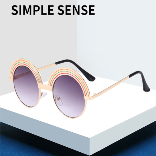 2020 kids round rainbow sunglasses girls boys children pink glasses metal frame kids travel shopping eyeglasses uv400, White;black
2020 kids round rainbow sunglasses girls boys children pink glasses metal frame kids travel shopping eyeglasses uv400, White;black