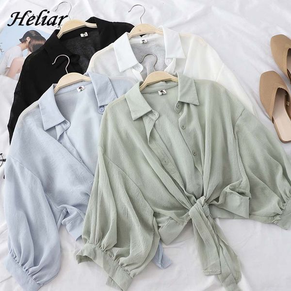 heliar long sleeve 2020 fall lady l buttoned up shirt women office lady blouse tied waist work elegant casual blouses, White
heliar long sleeve 2020 fall lady l buttoned up shirt women office lady blouse tied waist work elegant casual blouses, White