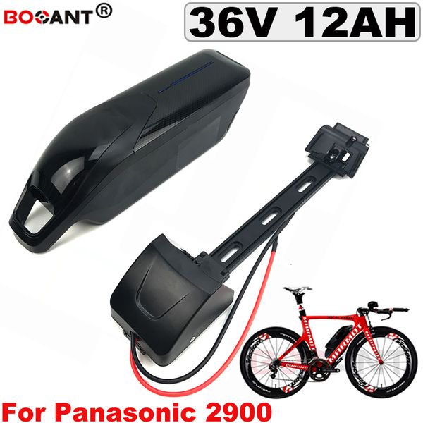Image of Free Shipping 36V 12AH E-bike Lithium ion battery pack Rechargeable Electric bike for Bafang BBSHD 500W 800W motor