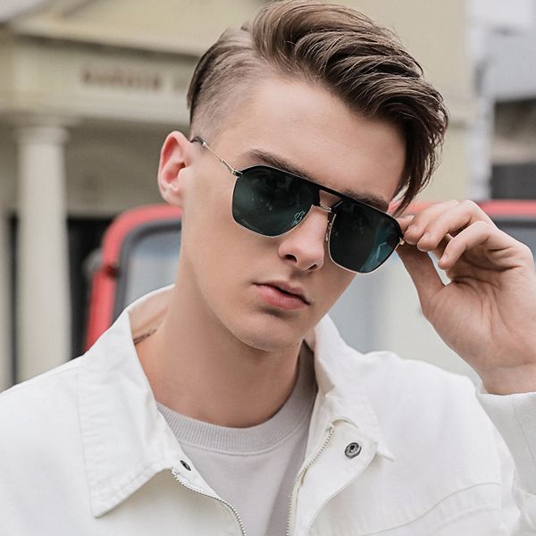 fondyi high end italy design polarized pilot sunglasses man luxury aviation square driving shades uv400 sun glasses with box, White;black
fondyi high end italy design polarized pilot sunglasses man luxury aviation square driving shades uv400 sun glasses with box, White;black