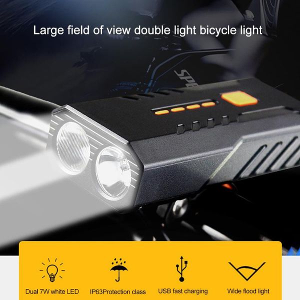 in stock bicycle light usb rechargeable 2400mah bike light xpe waterproof led headlight as power bank bike accessories ciclismo
in stock bicycle light usb rechargeable 2400mah bike light xpe waterproof led headlight as power bank bike accessories ciclismo