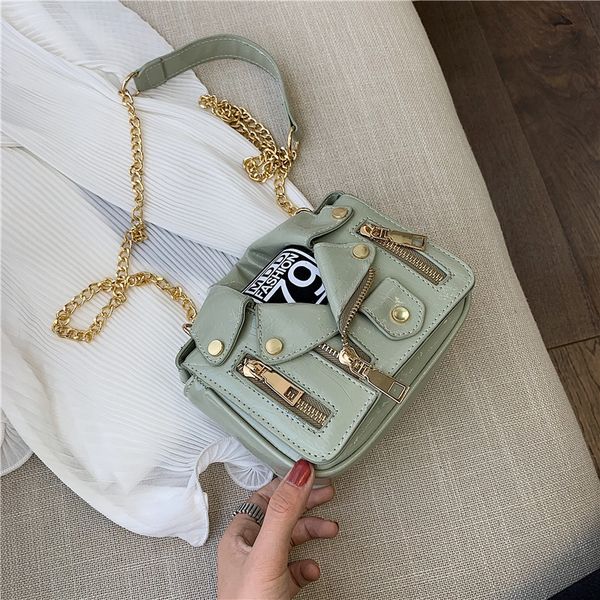girls' 2019 new korean fashion small square chain crossbody bag personalized single shoulder small square bag fashion, White
girls' 2019 new korean fashion small square chain crossbody bag personalized single shoulder small square bag fashion, White