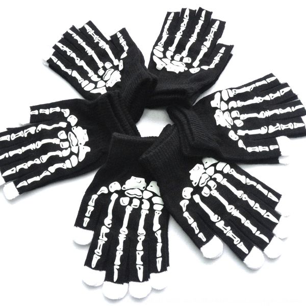 extra large skull printing dispensing winter thermal luminous warm luminous gloves flash knitted gloves
extra large skull printing dispensing winter thermal luminous warm luminous gloves flash knitted gloves