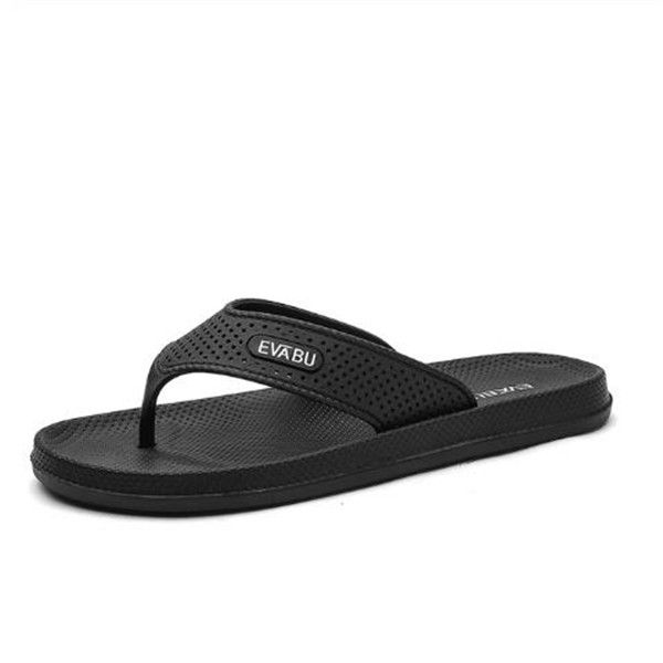 brand leather men flip flops shoes male slippers fashion leather soft shoes, Black
brand leather men flip flops shoes male slippers fashion leather soft shoes, Black