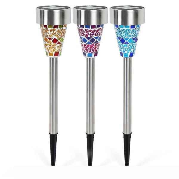 3pcs solar powered garden light glass mosaic lights led lawn lamps street lighting searchlight kerstverlichting outdoor ing
3pcs solar powered garden light glass mosaic lights led lawn lamps street lighting searchlight kerstverlichting outdoor ing
