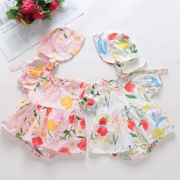 jumpsuits born baby clothes infant summer cute floral printed short sleeve o-neck princess dress brief rompers+hat 2 pcs set 0-2y, Blue
jumpsuits born baby clothes infant summer cute floral printed short sleeve o-neck princess dress brief rompers+hat 2 pcs set 0-2y, Blue