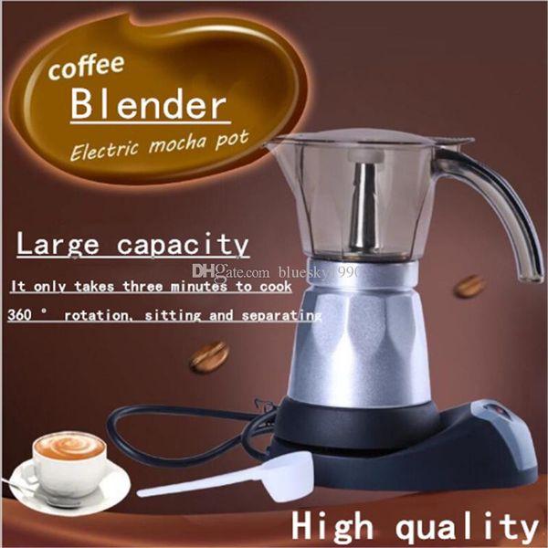 new kitchen electric egg fruit juice blender mini coffee blender automatic blender electric moka pot coffee pot mini coffee machine