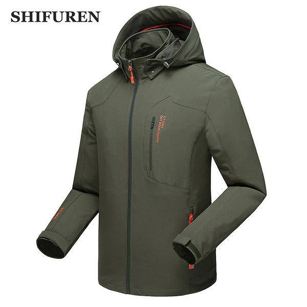 shifuren spring autumn men outdoor sports camping hiking softshell jackets trekking hunting training water resistant, Blue;black
shifuren spring autumn men outdoor sports camping hiking softshell jackets trekking hunting training water resistant, Blue;black