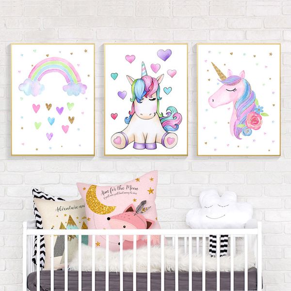 unicorn wall art nordic kids версия для печати детский холст плакат радуга картины baby girl room мультфильм плакат стена фото unframed
unicorn wall art nordic kids версия для печати детский холст плакат радуга картины baby girl room мультфильм плакат стена фото unframed