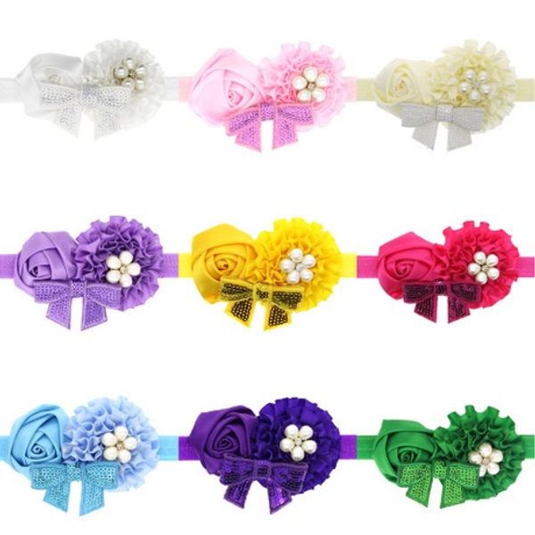 3 piece baby headbands headwear girls bow knot hairband head band infant newborn flower, Slivery;white
3 piece baby headbands headwear girls bow knot hairband head band infant newborn flower, Slivery;white