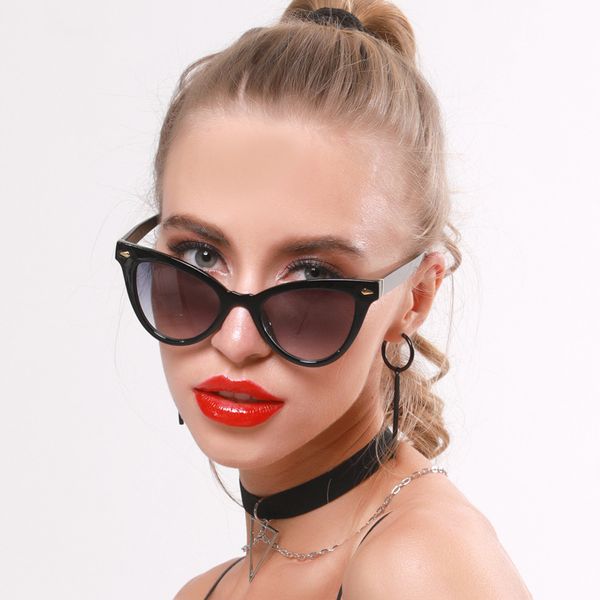kujuny new ladies vintage cat eye sunglasses women brand design sun glasses classical cateye eyeglasses small frame eyewears, White;black
kujuny new ladies vintage cat eye sunglasses women brand design sun glasses classical cateye eyeglasses small frame eyewears, White;black