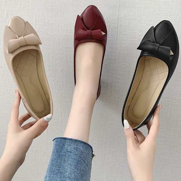 women bowtie loafers slip on pu leather shoes ladies pointed toe low heel shoes female fashion casual woman footwear, Black
women bowtie loafers slip on pu leather shoes ladies pointed toe low heel shoes female fashion casual woman footwear, Black