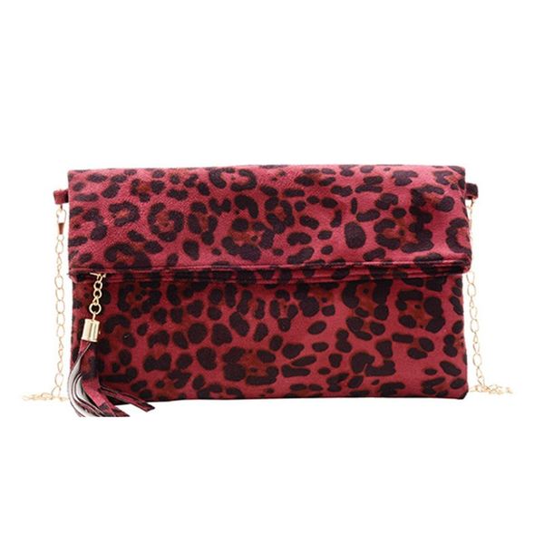 charming tailor leopard clutch bag for women tassel foldover clutch dressy purse f42a, Black
charming tailor leopard clutch bag for women tassel foldover clutch dressy purse f42a, Black
