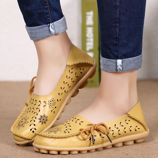 women flats women genuine leather shoes slip on loafers woman soft ballerina shoes plus size casual sapato feminino 34-44, Black
women flats women genuine leather shoes slip on loafers woman soft ballerina shoes plus size casual sapato feminino 34-44, Black