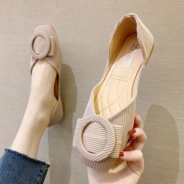 net red ins single shoes women 2020 new korean women's shoes spring peas shallow mouth wild flat scoop, Black
net red ins single shoes women 2020 new korean women's shoes spring peas shallow mouth wild flat scoop, Black